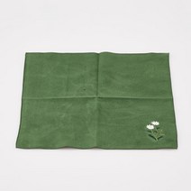 [4610043] 꽃 자수 다포-그린, 단품