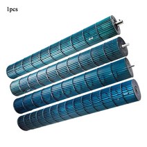 배관 크로스 플로우 팬 송풍기 휠 플라스틱 블레이드 임펠러 에어컨 1-3P, 03 97X583mm