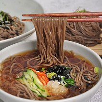 메밀소바(모밀소바) 12인분세트(면2kg+메밀장국12봉), 단품