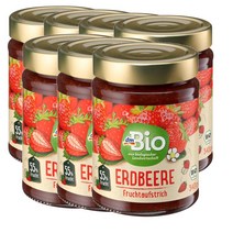 디엠바이오 dmBio Strawberry jam 독일 딸기 스프레드 잼 340g, 7팩
