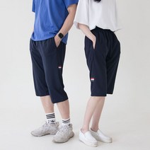 빅사이즈 남녀공용 매쉬 7부 트레이닝 반바지 팬츠