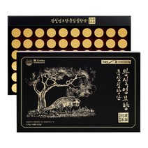 [충북인삼농협] 왕실영묘향 홍삼침향단 3.75g x 60환 / 부모님 효도선물, 1박스
