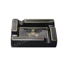 시가 쿠바 전용 재떨이 코히바, 시가 없는 블랙 매트, 1개