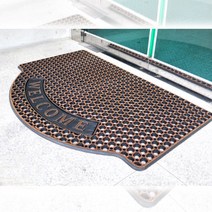 제이오마켓 출입구 현관매트 모음/미끄럼방지 건물입구 베란다 사무실 업소용 웰컴 쿠션 발매트, 웰컴 프리미엄 현관매트_C타입 85x125 골드