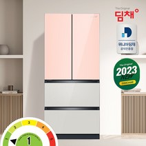 23년형 위니아 딤채 김치냉장고 스탠드형 457리터 1등급 EDQ47HBPIHE 4도어 양문형, EDQ47HBPIHE 강화유리 457리터 1등급