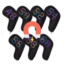 홀로그램 자석 웨지커버 샌드 블랙 골프 가죽 60도 48 3514xa, 50도