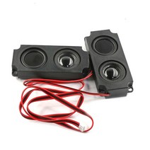 가성비 사운드바 1 쌍 8 옴 사운드 스피커 100 45mm 5W TV Pc 컴퓨터 패시브 홈 시어터 음악 라우드 캐비티 스피커 캐비티 호환, 단일옵션