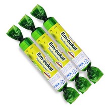 독일 먹는 포도당 캔디 사탕 과일 사과맛 33g 3개, 없음