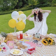 봄철 피크닉 휴대용 돗자리 오염에 강한 방수매트 2인용 4인용, [4-5인용]그레이