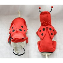 강아지 비옷 애견 우비 올인원 대형견 중형견 반려견 우의 레인코트 방수 판초 CA011, XXL, F