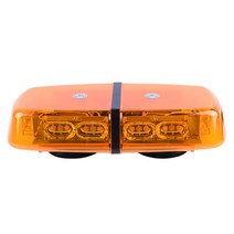 자동차 싸이키 LED 주차장 안전시설물 강자석 천장 단열 싸이렌 경광등, 01. 36 LED 연기 번개경고등(옐로우)