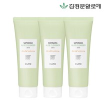 김정문알로에 큐어 알로에 사포나리아 클렌져 1975 3개, 단품
