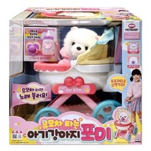 유모차 타는 아기강아지 포미 노래 불러요 멍멍송