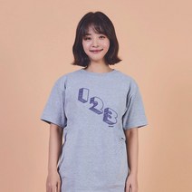 키밍 123 숫자 그래픽 반팔티 캐쥬얼