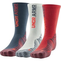 언더아머 Under Armour 남성용 엘리베이티드 노벨티 크루 양말 3쌍 153381