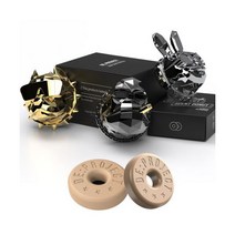 DE:PROJECT 리필킷 차량용 방향제 고체형 4개 세트 REFILL KIT, 클린코튼_4개입, 1개