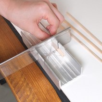 미니를사랑하는사람들 정밀 재단 미터박스 톱 세트 마이터 박스, 1번 정밀 미터박스