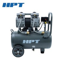 HPT 콤프레샤 HAC-124 4마력 24L 에어 저소음 컴프레셔 오일리스 콤프