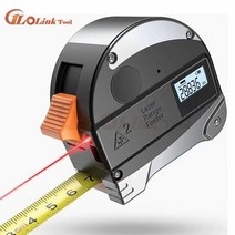 디지털줄자 거리측정기 레이저 줄자 2 in 1 30m lcd 테이프 측정 미터 적외선
