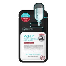 메디힐 WHP 미백수분 블랙 마스크팩 EX, 10매입, 1개