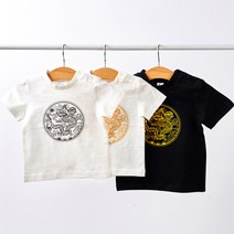 오가닉 곤룡포 유아티셔츠