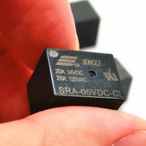 전기릴레이 부품 5PCS 산업용 전자 회로 보드 DIY 릴레이 sra-05v 12V 24 vdc 알-cl T74 20A 오리지널 핀 5, 02 SRA-12VDC-AL-4-pin