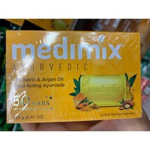 메디믹스 오리지널 프리미엄 세안 향균 순한 숙성 허브 비누 5개 - 아유르베다 투메릭 아르간 오일