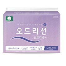 오드리선 울트라슬림 오버나이트 생리대 날개형, 16개입, 2개