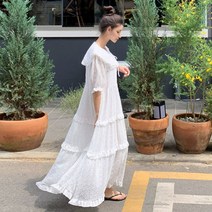 떳다그녀 마를렌 카라 롱 원피스