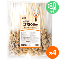 굿프랜즈 부산사각꼬치어묵600g(냉동), 4개