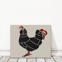 닭그림액자