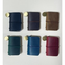 빈티지 초미니다이어리 + 고리 7종, 블랙