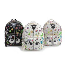 개성 코디가방 캐릭터패턴 여성백팩 여직원선물용 여사원선물용 생일선물