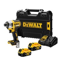 디월트 DCF887P2A 충전임팩드라이버 20V 5.0Ah 배터리선택형 BL DCF887P2 DCF887N DCF887, 옵션3:본체+배터리2개+충전기+케이스, 1개