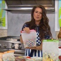 다회용 스탠딩 신선식품전용 지퍼백 3배신선 항아리 기능 닮은 숨쉬는 특허지퍼백, 1세트