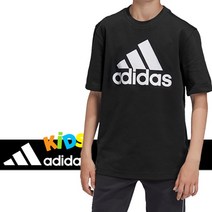 [아디다스 키즈] KIDS SPORTSWEAR B BL 티셔츠 블랙 (GN1478)