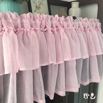 24평 100%암막 광목 전동 형상기억커튼 먼지없는 쉬폰 수입커튼 한국어 더블 폴드 다채로운 하프 주방 창 카페 캐비닛 도어 저렴한 034