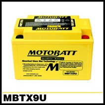 [MBTX9U - 12V11AH][MOTOBATT] 모토뱃 모토배터리 AGM배터리 [혼다]실버윙 인테그라[야마하]FZ1[킴코]다운타운125/300 [스즈끼][가와사키][BMW]