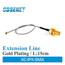 10 개/몫 IPX 어댑터 연장선 15cm XC-IPX-SMA UFL-RP SMA 커넥터 Wifi 안테나 연장 케이블