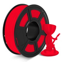3D프린터 1KG PLA 필라멘트 고급형, PLA 일반_레드