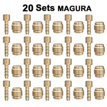 MTB 자전거 올리브 헤드 산악 오일 니들 BH90/BH59/SRAM/MAGURA /TE, 20 Sets MAGURA