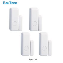 도어센서 무인점포 문열림센서 출입문센서 GauTone 윈도우 MHz 무선 홈 경보 시스템 앱 알림 경고 감지기, 02 4..