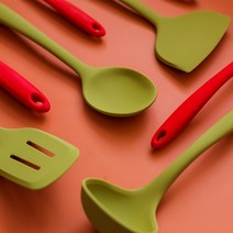 국내산 환경호르몬 걱정없는 안전한 실리콘 조리도구 주방도구 10종 모음, 19. 도마 대_레드