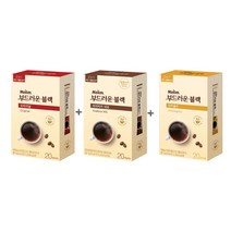 부드러운블랙 3종세트 60T 모카골드 아라비카 커피 자일로스슈가 블랙믹스 스틱커피 일회용커피 설탕커피, 상세페이지 참조, 1, 본상품선택