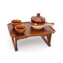 보람공예 국내제작 해주반 교자상 전통칠공예 찻상, 대형