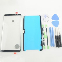 휴대폰 터치 패널 black shark삼성 갤럭시 S8 S10 S9 플러스 노트 8 9 용 전면 스크린 유리 수리 키트 LC, 06 for Note 9, 한개옵션1