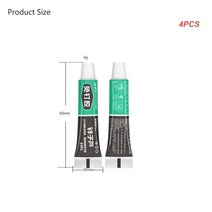 고온 및 저온 다목적 접착제 강력한 실란트 곰팡이 방지 방수 6g 12g 2 개 4 5 개, 10 12g 4pcs