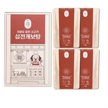 냥품멍품 강아지 십전개보 사골소고기탕 건강식 4p, 소, 400g, 2개