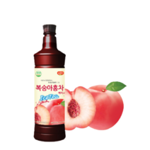 광야식품 늘감사 복숭아 홍차 베이스 970ml