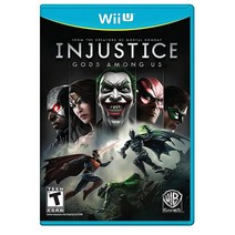 Wii U 인저스티스 갓 어몽 어스북미판 Injustice Gods Among Us
